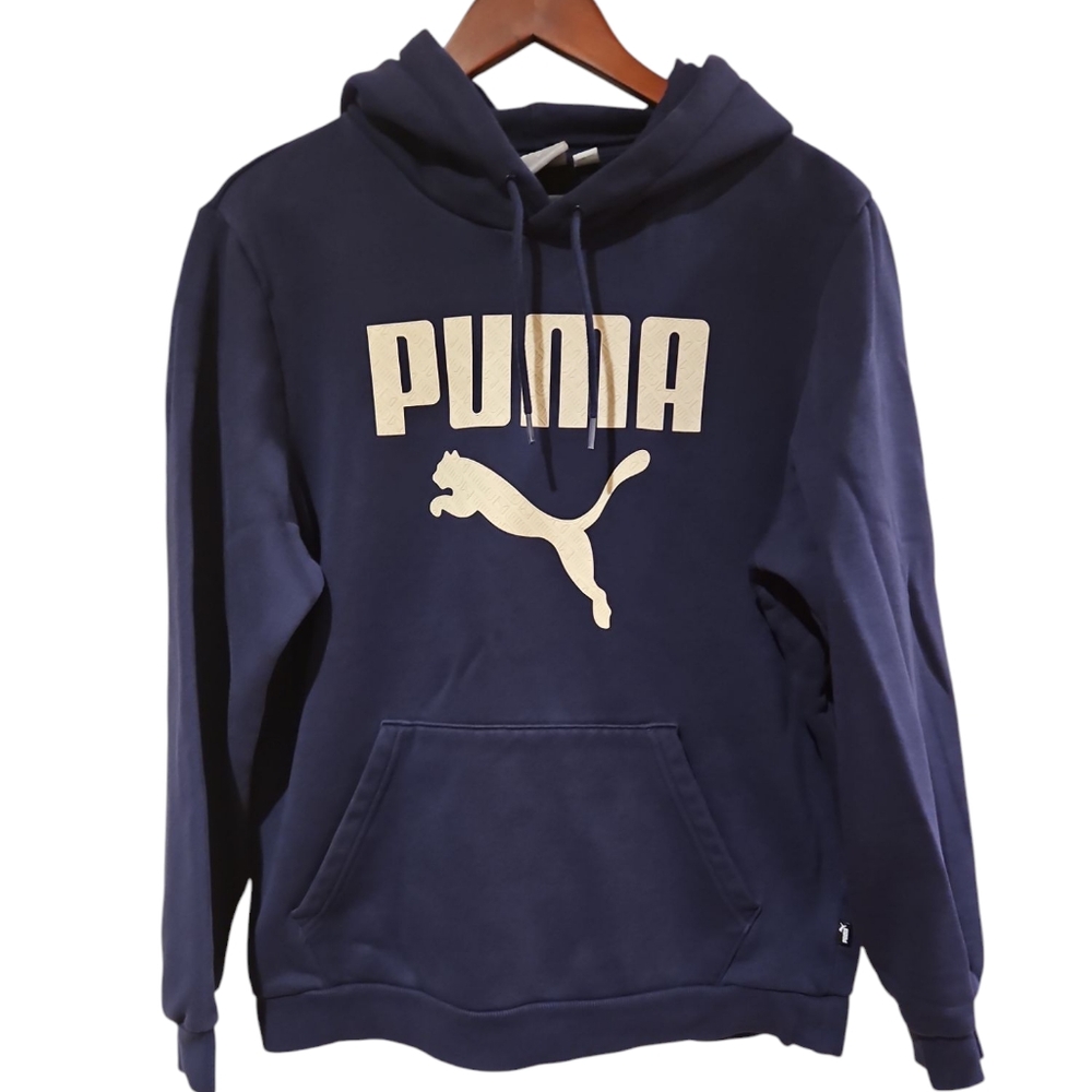 PUMA Men's Navy Hoodie Size Medium